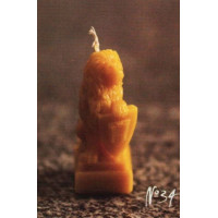 Свічка воскова декоративна №34 (8,5см)