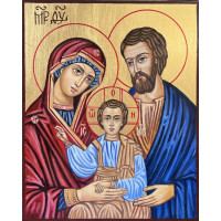 Писана ікона "Пресвята Родина" (21х26см) (№19)